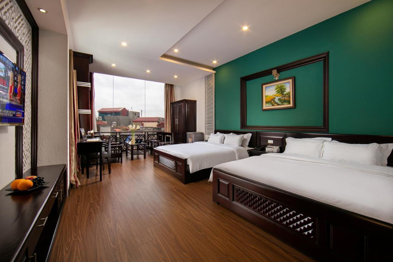 Duc Trong Hotel Hanoj Exteriér fotografie