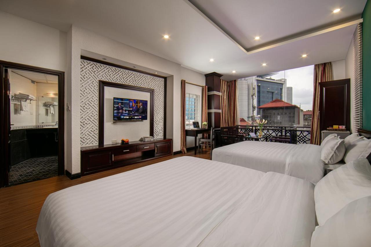 Duc Trong Hotel Hanoj Exteriér fotografie